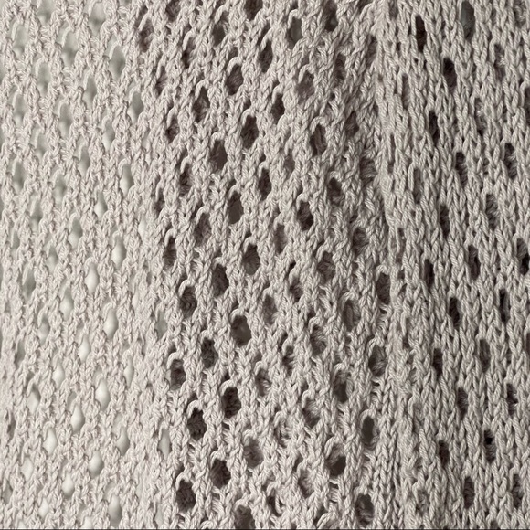 Rebecca Taylor Cross Back Crew Moonlight Crochet Open Back - Picture 5 of 12